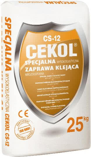 Zaprawa klejąca Cekol CS-12