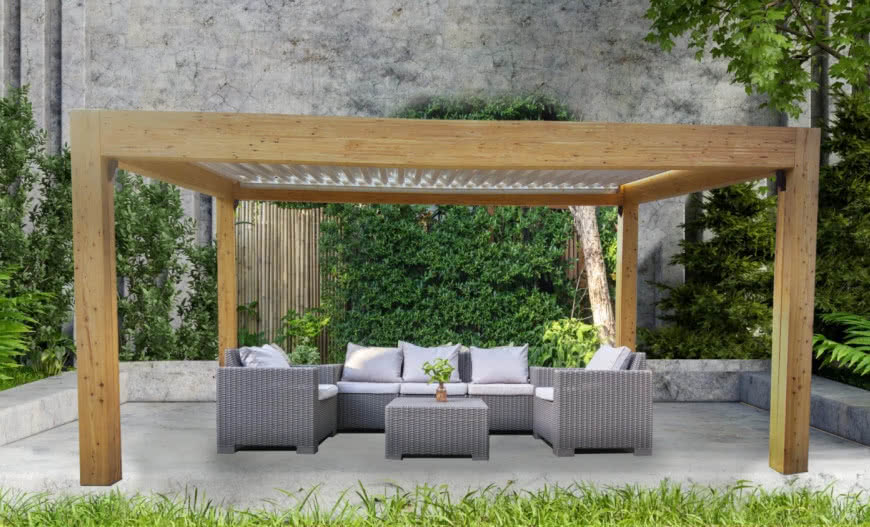 Pergole rzymskie w ofercie firmy Jagram